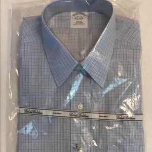 $79.50 NWT! Brooks Brothers Dress Shirt Blue